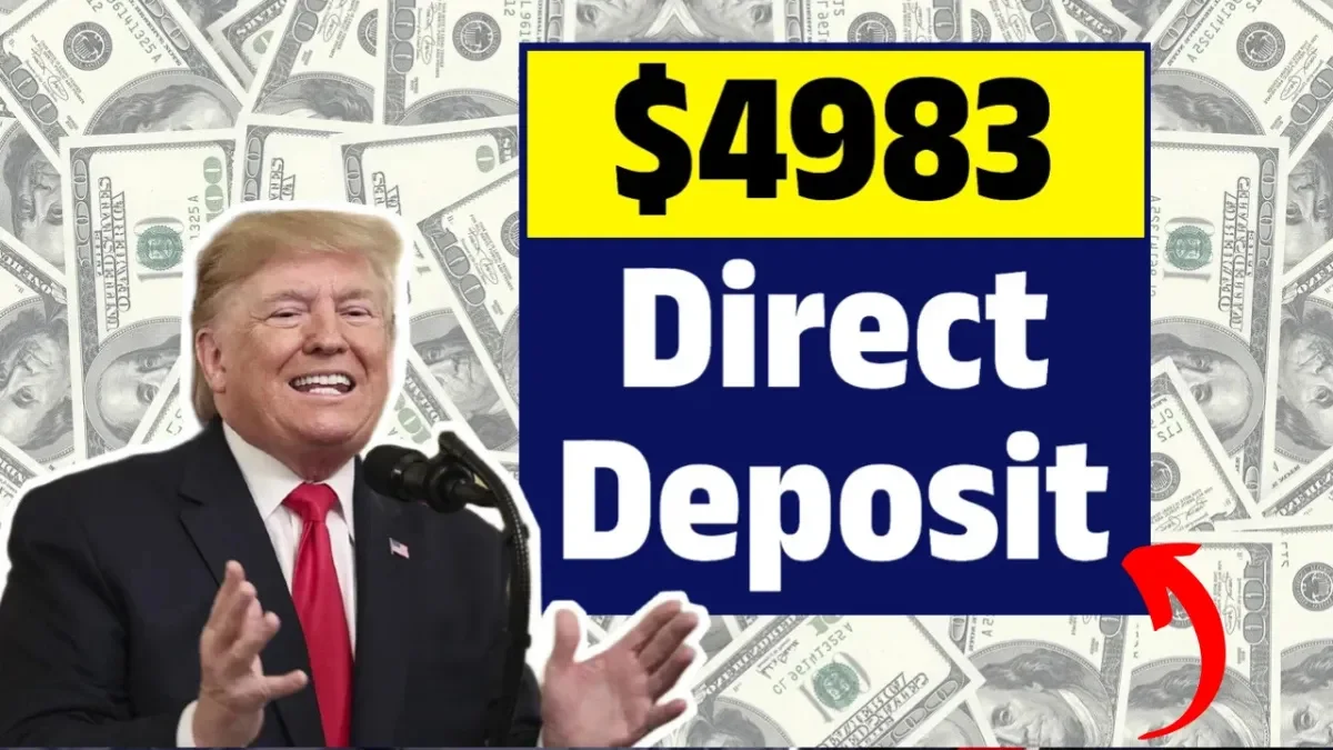 Direct Deposit of $4,983 for U.S. Citizens on 2025